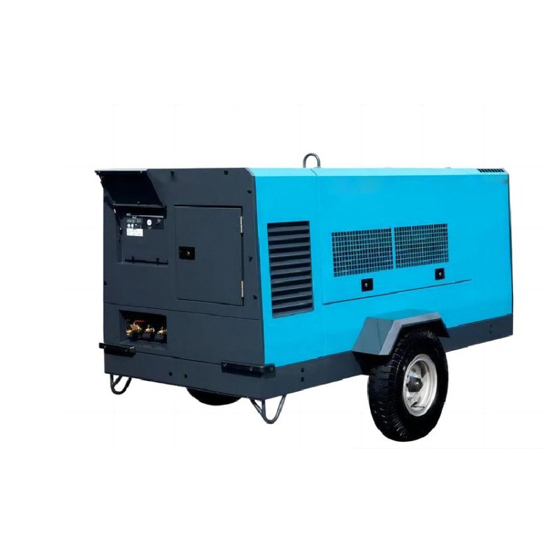 Electric moving air compressor