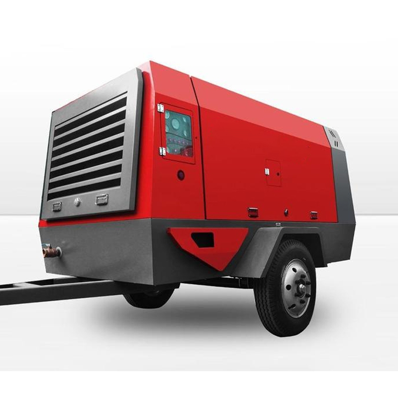 Electric moving air compressor