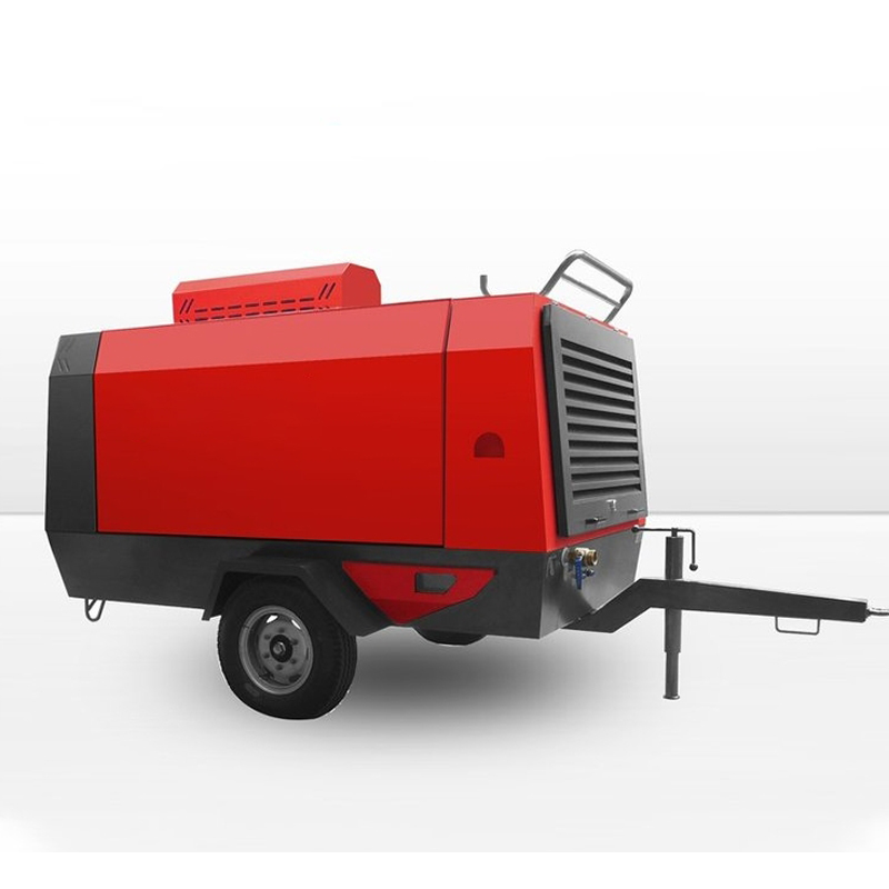 Electric moving air compressor